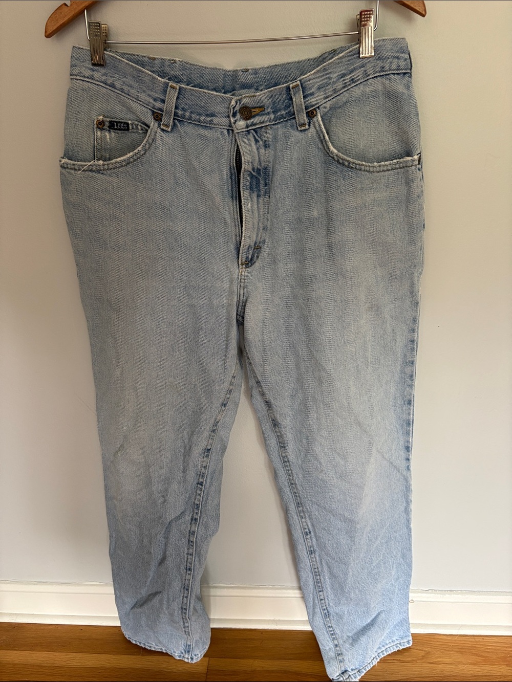 Lee Women's Relaxed Light Wash Jeans